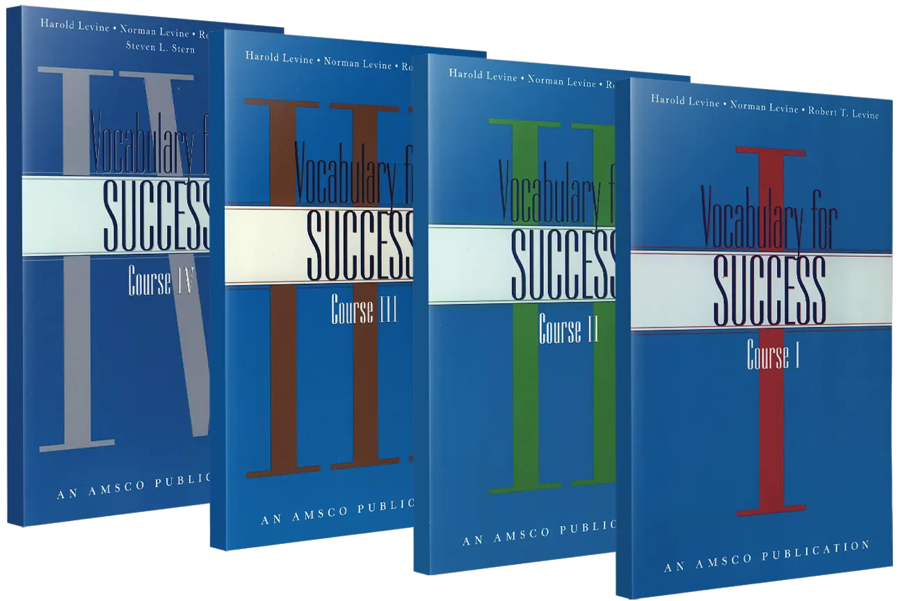 Vocabulary for Success Vocabulary for Success