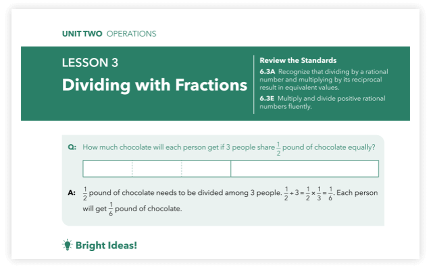 Image of sample lesson look – inside.