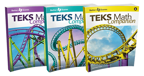 Book covers from TEKS Math Companion